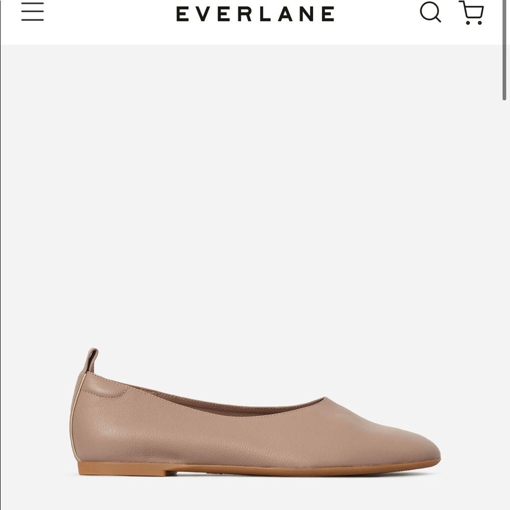 Everlane Italian leather day flats